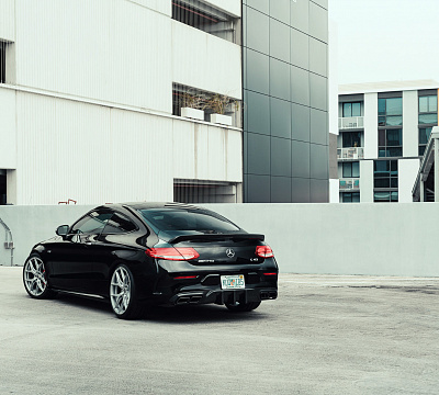 Фото дисков Vossen HF-5 на Mercedes-Benz C-Class (W205)