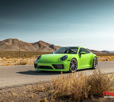 Фото дисков Vossen RS92 на Porsche 911 VIII