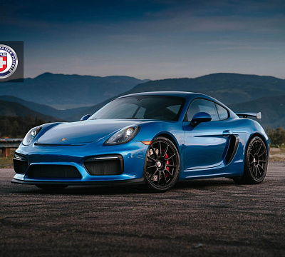 Фото дисков HRE RC103 на Porsche Cayman II