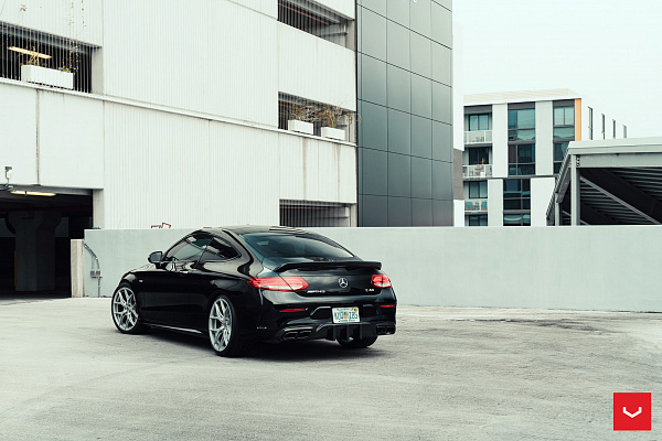 Фото дисков Vossen HF-5 Серебро на Mercedes-Benz C-Class (W205)