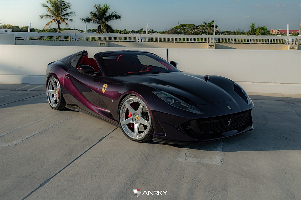 Фото дисков Anrky RS5.3 Полированный лак на Ferrari 812