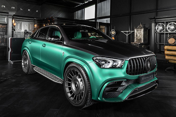 Фото дисков Carlex Design G-Falcon Сатиновый графит на Mercedes-Benz GLE II