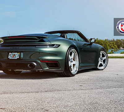 Фото дисков HRE 527 на Porsche 911 VIII