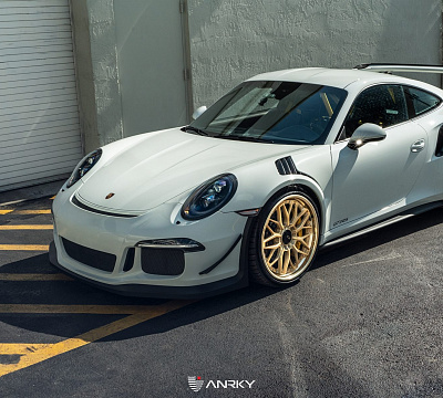 Фото дисков Anrky RS1 на Porsche 911 VII