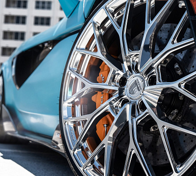 Фото дисков Anrky AN10 на McLaren 600