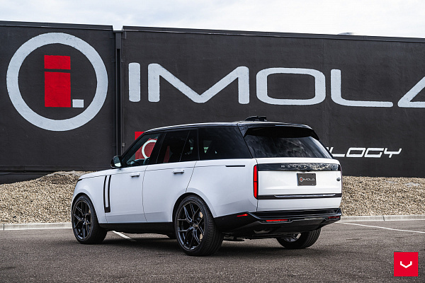 Фото дисков Vossen HF-5 Черный глянец на Land Rover Range Rover V