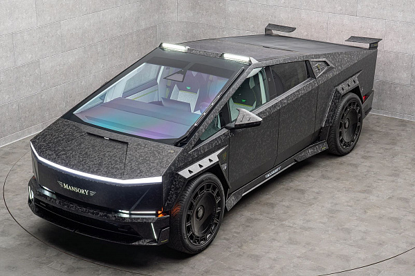 Фото дисков Mansory FD.15 Черный глянец на Tesla Cybertruck
