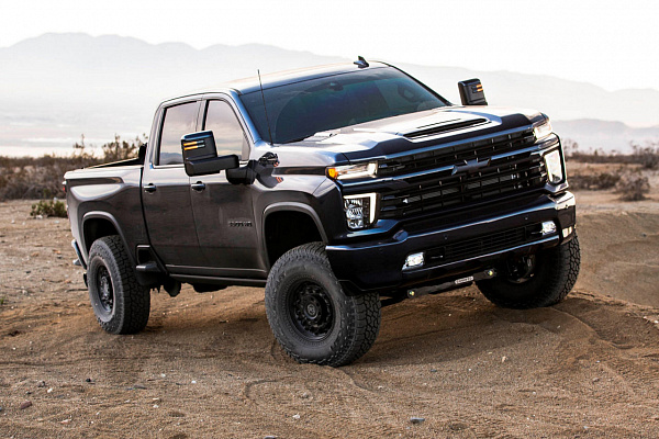 Фото дисков Black Rhino ARMORY Черный матовый на Chevrolet Silverado IV
