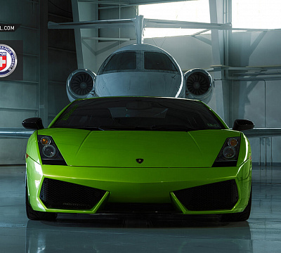 Фото дисков HRE S107 на Lamborghini Gallardo