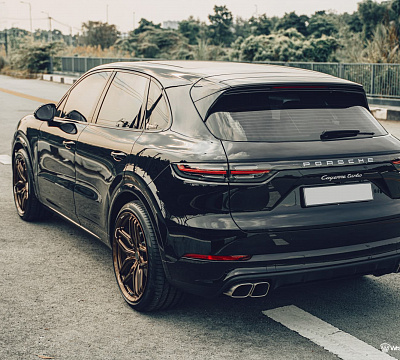Фото дисков Brixton Forged PF12 R / RS на Porsche Cayenne III