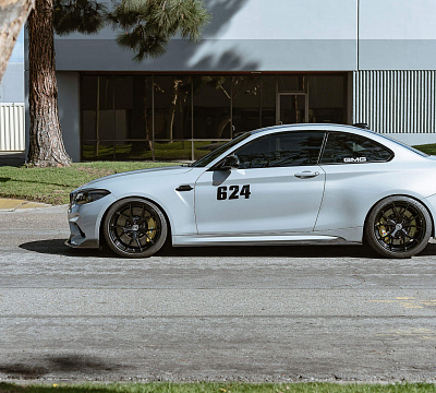 Фото дисков HRE P101 на BMW 2/M2 (F22/F87)