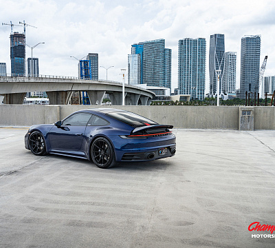 Фото дисков Vossen RS92 на Porsche 911 VIII