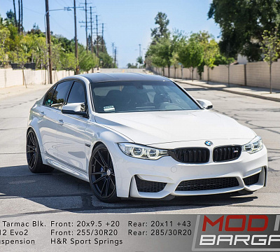 Фото дисков HRE FF04 на BMW 3/M3 (F3x/F80)