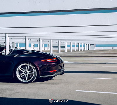 Фото дисков Anrky AN17 на Porsche 911 VII
