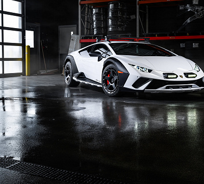 Фото дисков Brixton Forged TR04 AERO1 на Lamborghini Huracan