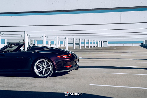 Фото дисков Anrky AN17 Глянцевый лак на Porsche 911 VII