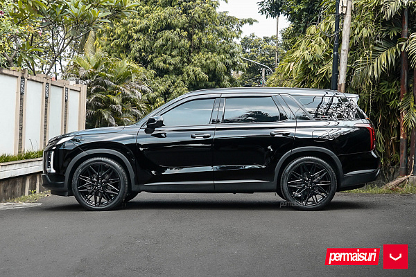 Фото дисков Vossen HF-7 Черный глянец на Hyundai Palisade I