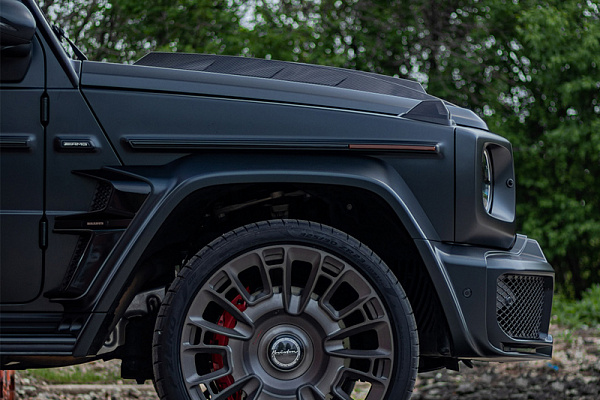 Фото дисков Brixton Forged LX03 Сатиновый темный лак на Mercedes-Benz G-Class III