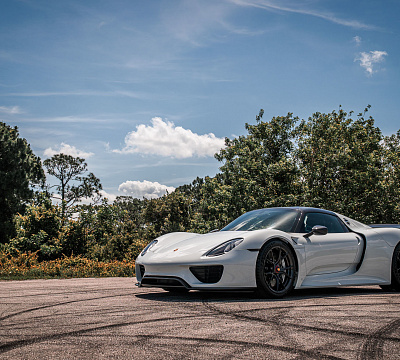 Фото дисков Vossen RS74 на Porsche 918 Spyder