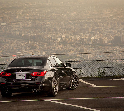 Фото дисков Vossen HF-2 на Infiniti Q50