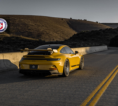 Фото дисков HRE 501 GTM на Porsche 911 VIII