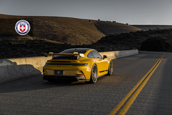 Фото дисков HRE 501 GTM Черный сатин на Porsche 911 VIII