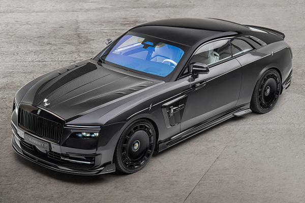 Фото дисков Mansory FD.15 Черный глянец на Rolls-Royce Spectre
