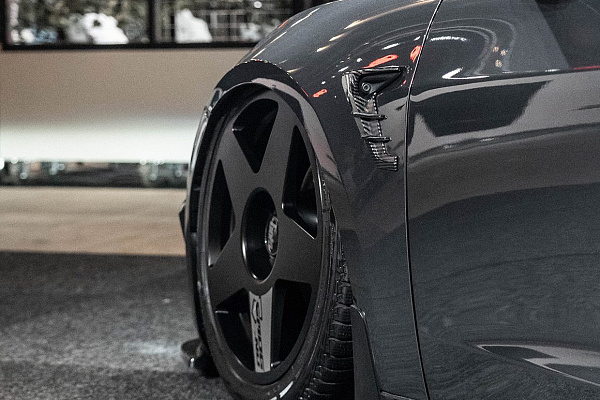 Фото дисков Bola B10 Черный матовый на Tesla Model 3