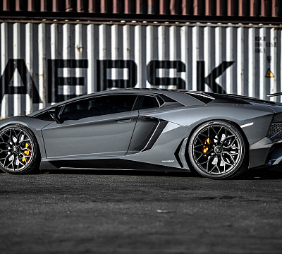 Фото дисков Vossen S17-01 на Lamborghini Aventador