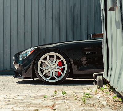 Фото дисков Vossen EVO-3 на Mercedes-Benz AMG GT I