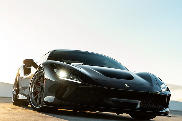 Фото дисков Anrky XR-301 Сатиновое золото на Ferrari F8