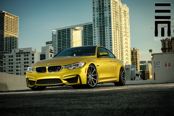 Фото дисков Vossen VFS-1 Сатиновый графит на BMW 4/M4 (F32/F82)