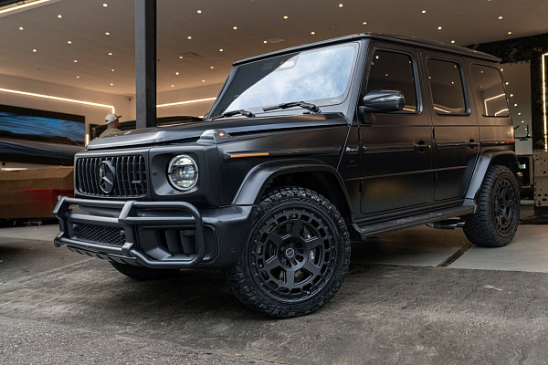 Фото дисков Brixton Forged BX01-M Черный матовый на Mercedes-Benz G-Class III