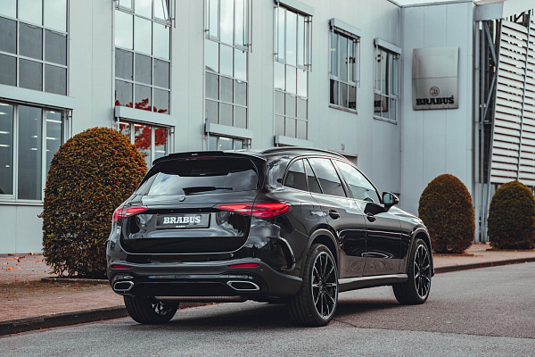 Фото дисков BRABUS Monoblock Z (Platinum Edition) Черный глянец на Mercedes-Benz GLC (X254, C254)