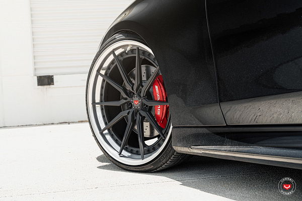 Фото дисков Vossen M-X2 (3-Piece) Черный матовый на Mercedes-Benz S-Class (W222, C217)