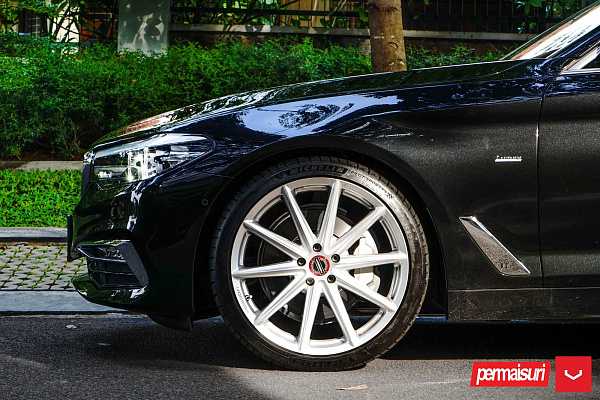 Фото дисков Vossen VFS-10 Серебро на BMW 5/M5 (G30/F90)