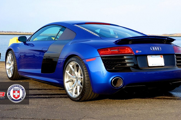 Фото дисков HRE P101 Глянцевый лак на Audi R8 (Typ 42)