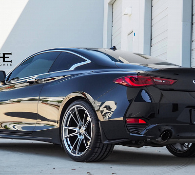 Фото дисков HRE FF04 на Infiniti Q60 II