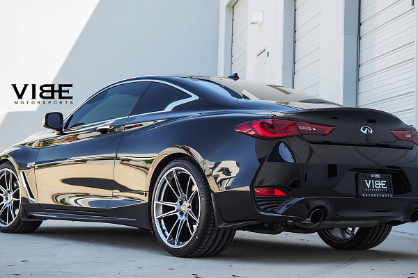 Фото дисков HRE FF04 Серебро на Infiniti Q60 II
