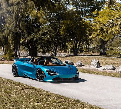 Фото дисков Anrky AN15 на McLaren 720S
