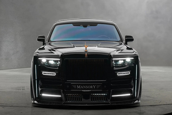 Фото дисков Mansory FD.15 Черный глянец на Rolls-Royce Phantom