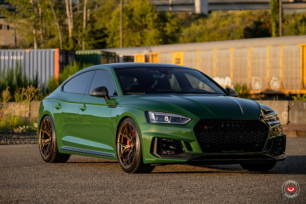 Фото дисков Vossen S21-01 Глянцевая бронза на Audi A/S/RS 5 (F5)