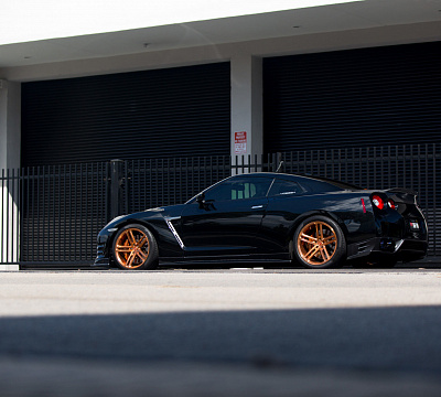 Фото дисков Vossen CG-202 на Nissan GT-R