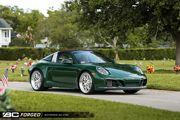 Фото дисков BC Forged LE81 // MLE81 Глянцевый лак на Porsche 911 VII