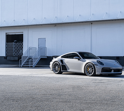 Фото дисков Strasse Wheels SV5 Deep Concave Duoblock на Porsche 911 VIII