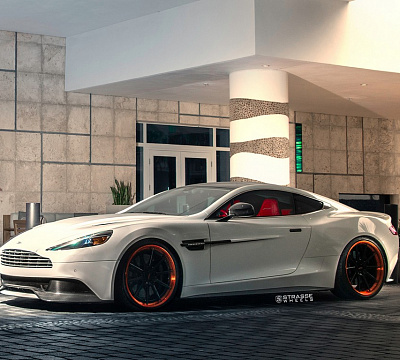 Фото дисков Strasse Wheels R10 Deep Concave FS на Aston Martin Vanquish 2