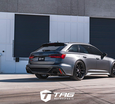 Фото дисков HRE P201 на Audi A/RS 6 (C8)
