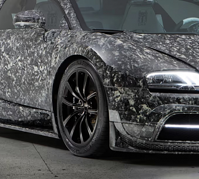 Фото дисков Mansory 4C+ на Bugatti Veyron