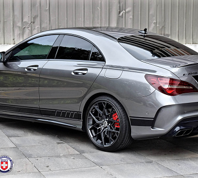 Фото дисков HRE FF11 на Mercedes-Benz CLA (C117, X117)