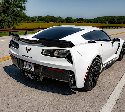 Фото дисков Vossen HF-2 на Chevrolet Corvette C7